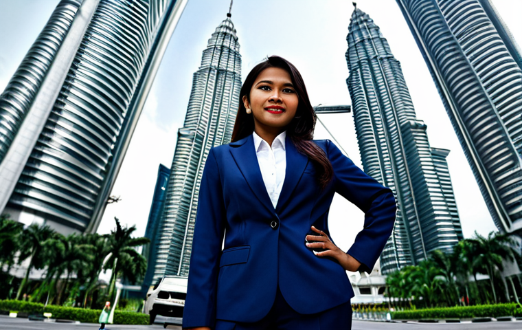 디지털 마케팅 채널 통합 관리의 중요성 - Business Professional**

A professional Malay businesswoman in a modest, dark blue business suit, st...
