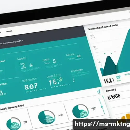 디지털 마케팅 캠페인 성과 지표 분석 - A professional digital marketing dashboard interface displaying key campaign metrics for a Malaysian...