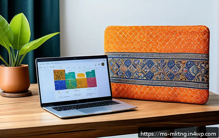 SEO 키워드 리서치 방법 및 도구 - A modern Malaysian home office setup featuring a laptop displaying Google Search Console and Google ...